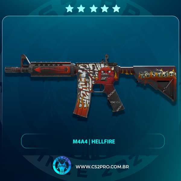#2906 M4A4 | Hellfire